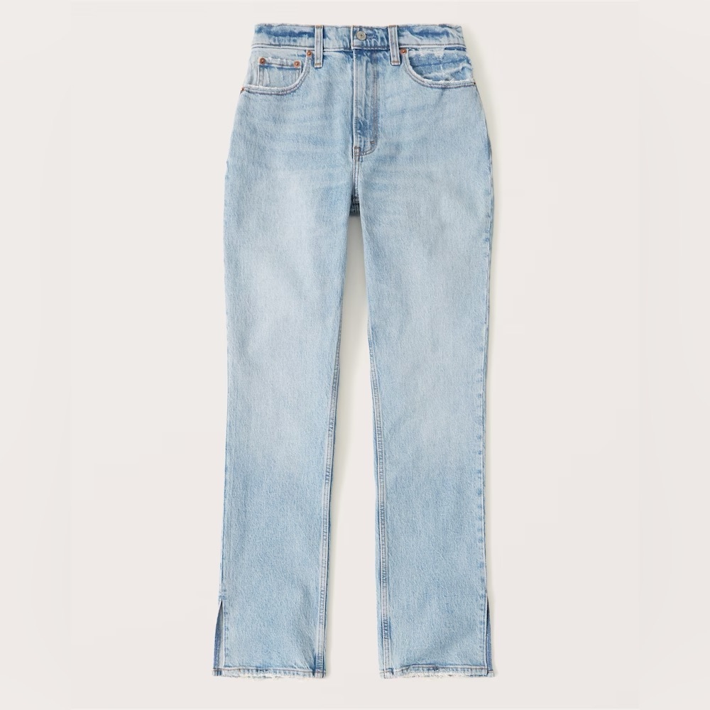 NWT Never-worn Curve Love Ultra High Rise 90s Straight Jean